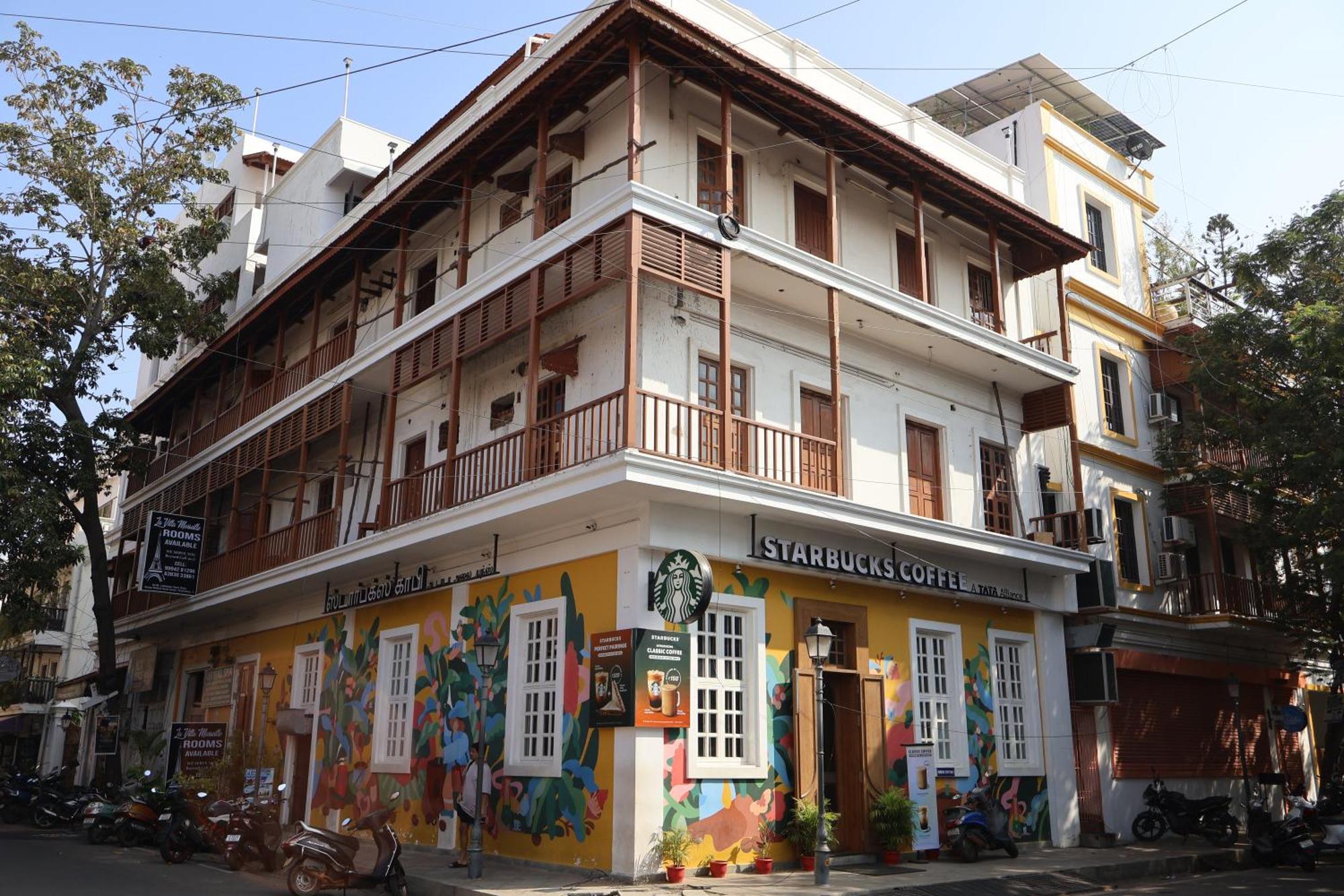 La Villa Marseille Pondicherry Exterior photo
